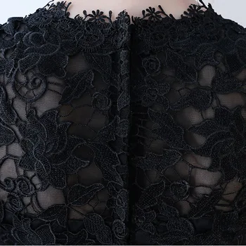 DongCMY 2020 Naujas Trumpas Kokteilių Suknelės Seksualus, Juodos spalvos be Rankovių Juodos spalvos Elegantiškas Chalatas de soiree Vestido Suknelė