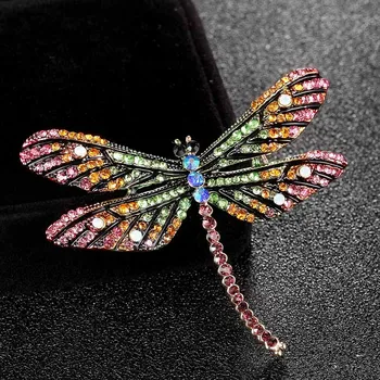 Donia Papuošalai dragonfly Sagė Miss Šalių Priedus, Vabzdžių Šalies Vestuves Sagė Dovanų Kepurę Lankelis Priedai