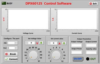 DPX6012S 60V DC DC 12A CC CV Įtampos Reguliatorius Spardytis Laboratorija Kolonėlė Reguliuojama maitinimo Voltmeter ammeter