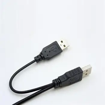 Dual USB, Sata Kabelis USB Į Sata Adapteris Adekvačius 2.5 Colio Išorinis SSD HDD Kietąjį Diską Sata Kabelis Sata USB 3.0 Adapteris