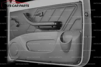 Durų skydai Lada Niva 4x4, 1 set / 2 vnt. dangtelių, durys, vidinės ABS plastiko iškilumo guard funkciją, automobilių optikos reikmenys