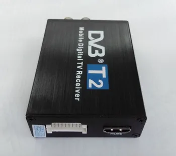 DVB T2 automobilių 120km/h, 2 Antenos H. 264 MPEG4 Judriojo Skaitmeninio DVBT2 automobilių TV Box Išorinio USB automobilinis DVB-T2 imtuvą