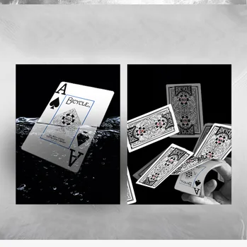 Dviračių WSOP KINIJA PVC Kortos Premium Plastiko Dura Flex Denio Pokerio Dydžio Magic Kortų Magija Gudrybės Magic Rekvizitai