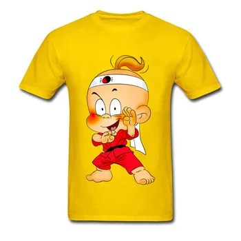 Dziudo Karate Berniukas Atspausdintas Ant T Marškinėliai Vyrams Juokinga, Japonija, Anime Cosplay T-Shirt Online Custom Visą Medvilnės Ne Mygtuką Undershirt