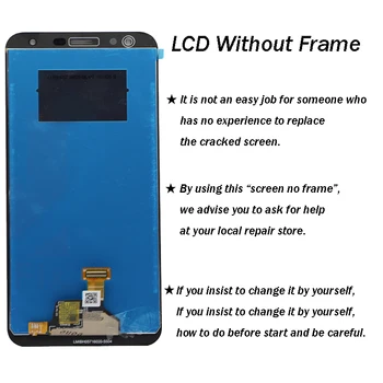 Dėl LG K40 2019 LCD Ekranas Jutiklinis Ekranas skaitmeninis keitiklis su rėmu X420 LMX420HM LMX420EMW K12 Plus ekranas LG X4 2019 ekranas
