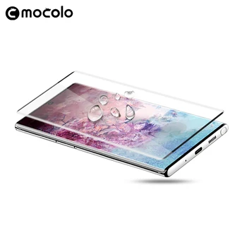 Dėl Samsung Note 10 Screen Protector Mocolo 10 Pastaba Plus Pirštų Kreivų Krašto 9H 3D Grūdintas Stiklas Samsung s10 S10 Plius