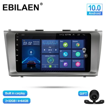 EBILAEN Automobilio Multimedijos Grotuvo Toyota Camry 40 2006-2011 Android 10.0 Autoradio GPS Navigacijos IPS Headunit Stereo 4G Carplay