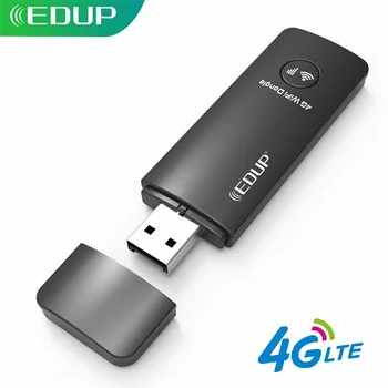EDUP 150Mbps 4G USB WiFi Dongle Adapterį LTE Universal Mobile Hotspot palaiko 3G/4G, Nano Sim Kortelę KOMPIUTERYJE, Nešiojamojo Telefono