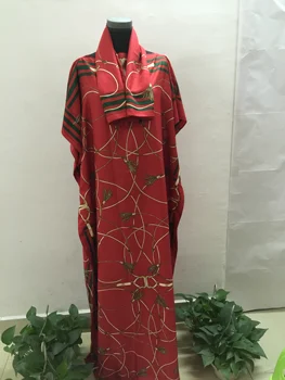 Elegantiškas Europos spausdinti Medvilnės Vasaros Kaftan Maxi suknelė Dashiki Dubajaus Musulmonų moterys abaja Skraiste rungtynės šalikas