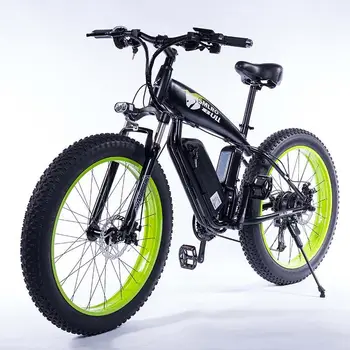 Elektrinis dviratis 1000W4.0 riebalų padangų elektrinis dviratis beach cruiser nuoma Stiprintuvas dviračių 48v 15AH ličio baterija ebike