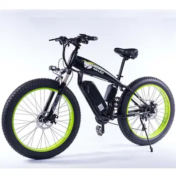 Elektrinis dviratis 1000W4.0 riebalų padangų elektrinis dviratis beach cruiser nuoma Stiprintuvas dviračių 48v 15AH ličio baterija ebike