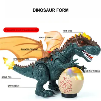Elektros Purškimo Tyrannosaurus Rex Žaislų Rinkinys Veiksmų Skaičiai Dinozaurų Modelis Gali Įdomus Animaciją Projekcija Vaikams Dovanų