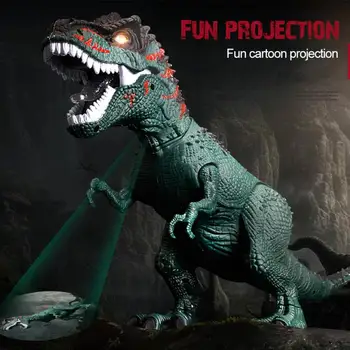 Elektros Purškimo Tyrannosaurus Rex Žaislų Rinkinys Veiksmų Skaičiai Dinozaurų Modelis Gali Įdomus Animaciją Projekcija Vaikams Dovanų
