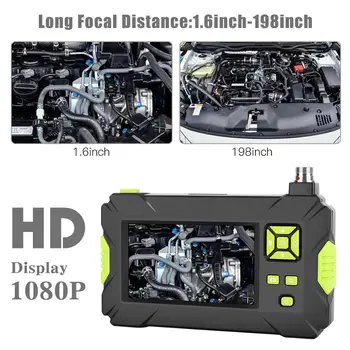 Endoskopą HD 1080P vaizdo kamera pramonės kanalizacijos vamzdžių auto automobilių remontas variklio zondo kameros dragos vandeniui 2M 5M10M