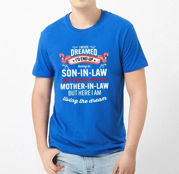 Envmenst Vyrų Marškinėliai aš Niekada Svajojo Būdamas Sūnus Įstatymo Freaking Motinos Teisės Unisex vyriški Marškinėliai Harajuku bts Viršūnes XXXL