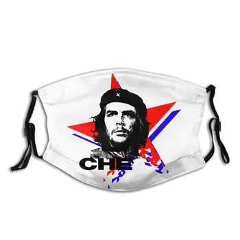 Ernesto Che Guevara Herojus Veido Kaukė Dulkėms Kuba Kubos Revoliucijos Kaukė su Filtrais, Respiratorius Kvėpuojantis Burną, Mufelinė 2.5 PM