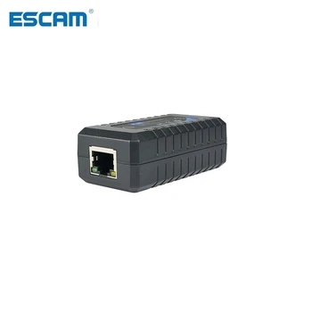 ESCAM 1 Port 10/100M PoE Extender IEEE802.3af Už Ethernet Apsaugos Sistemos, IP Kameros
