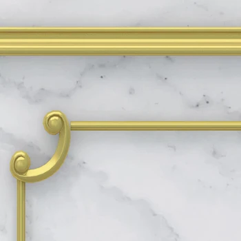 Europos Stiliaus Prabangus Sieninis 3D Reljefo Gipso Aukso Grotelės Marmuro Sienų Tapyba Kambarį, Miegamąjį, TV Foną, Sienos Popieriaus