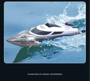 Ewellsold 2.4 G Didelės Spartos RC lenktynių Valtis 35km/h 200m Valdymo Atstumas RC žaislai Greitas Laivas Su Vandens Aušinimo Sistema