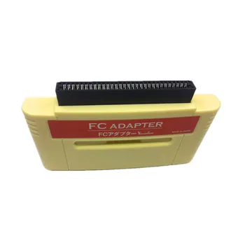 F-C Adapter SNES ar Japonų 16 bitų konsolės, žaisti 60Pins 8-bitų Žaidimų Kasetė 16-bitų Consolewhit 500 1 žaidimas krepšelį