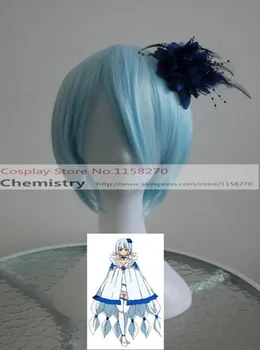 Fairy Tail Yukino Aguria Cosplay Gėlių bžūp hairwear