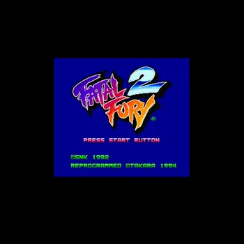 Fatal Fury 2 16 bitų Didelis, Pilkos spalvos Žaidimo Kortelę NTSC Žaidėjas Lašas Laivybos