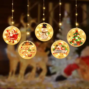 FENGRISE Kalėdų Kabo LED Šviesos Linksmų Kalėdų Dekoro Namuose Kalėdų 2020 Papuošalai Navidad Noel Laimingų Naujųjų Metų 2021