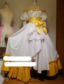 Final Fantasy XIV FF14 Pavasario Dress Miqo'te Cosplay Kostiumai, Apranga 4 spalva galima pasirinkti