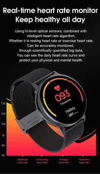 Finow S30 EKG Smart Žiūrėti 2020 Kūno Temperatūros Stebėjimo relojes smarth P68 Vandeniui Smartwatch Vyrų, Moterų, Skirta 