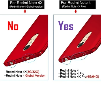 Flip Case for Xiaomi Redmi 4 Pastaba Note4 Pro Įrengtas Atveju PU Oda Telefono Dangtelis Xiomi Redmi Pastaba 4X X4 Note4X Pro 4/64 Atvejais