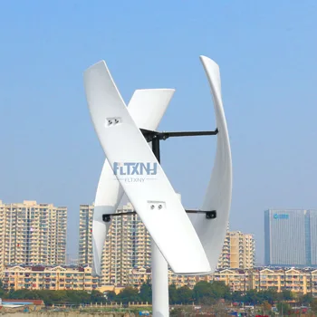 FLTXNY 300W 600w vertikalios vėjo turbinos Magnetic levitation 12v 24v 300RPM jokio triukšmo su aukštos efektyviai naudoti namuose/tinklo naudojimo
