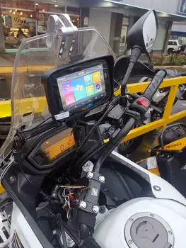 Fodsports 5 colių Motociklo GPS Navigacija Android 6.0 Wifi Vandeniui 