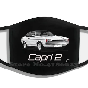 Ford Capri Mk2 Doodle Pusę Veido Vyrams Moterys, Ponios 