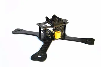 FPV Mini 210 210mm Anglies Pluošto Rėmas Drone Quadcopter 3/4mm ginklų PBP XT60 valdybos Tešlą nei QAV-X QAV-R GEPRC GEP-TX210