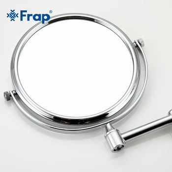 FRAP Vonios Veidrodžiai sudaro veidrodėliai didinimo modernus vonios veidrodžiai su viena ranka sienos montuojamas vonios kambarys chrome priedai