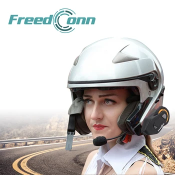 FreedConn T-max Motociklo Šalmas Domofonas 6 Vairuotojai 