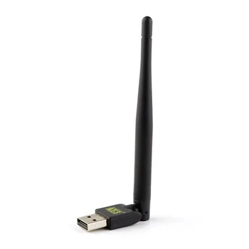 FREESAT TV mini bevielis USB WiFi adapteris su Antena V7 V8 Serijos Skaitmeninės Palydovinės smart tv 
