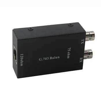 G. 703 Balum 75ohm BNC į 120ohm RJ45 Ethernet Adapter efektyviai ir greitai taikomas
