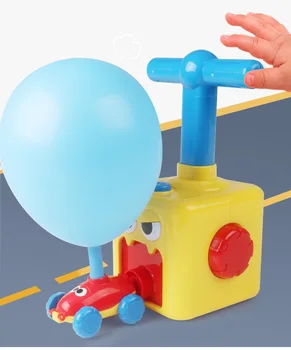 Galia Balionu Automobilio Žaislas Mokslo Eksperimentas Žaislas Inercinės Puzzle Įdomus Inercinės Energijos Automobilio Balionas Žaislai Vaikams Dovanų