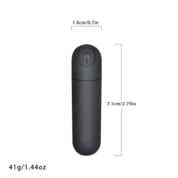 Galingas Vibratorius Kulka 10 Greičio Sekso Žaislai Moters G Spot Klitorio Stimuliatorius Mini Vibratoriai USB Mokestis Moterų Masturbacija
