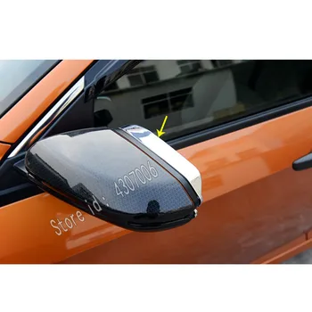 Galinio galinio vaizdo Šoninių Stiklo, Veidrodžio Apdaila Rėmo Lietaus apsauga Skydelis nuo Saulės Pavėsyje, ABS Chrome 
