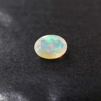 Gamtos Etiopijos spalvinga supjaustyti opal ovalo 7*9 mm apie 1.35 ct aukščiausios kokybės natūralių brangakmenių laisvas brangakmenių papuošalai 