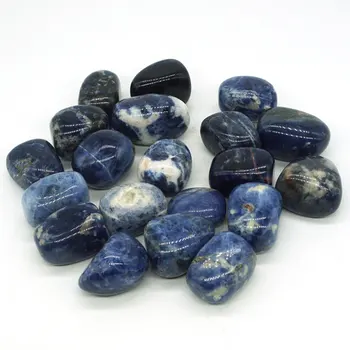 Gamtos Krito Akmens Mėlyna Sodalite Brangakmenio Roko Mineralinių Kristalų Gijimas Chakra Meditacija Feng Shui Dekoro Kolekcija