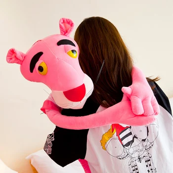Gamyklos Didmeninė Pink Panther Pliušinis Žaislas korėjos Stiliaus MERGINOS Širdį Pink Panther Lėlės Miegoti su Pagalve dėl Draugei Dovana