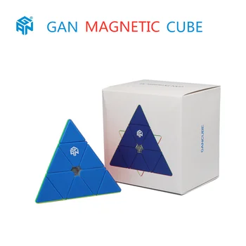 GAN kubas 3x3x3 Magnetinio Magic cube GAN kubo PYRAMIND M Magnetas Greitis kubas 3x3x3 Įspūdį cubo magico Game cube Švietimo Žaislai