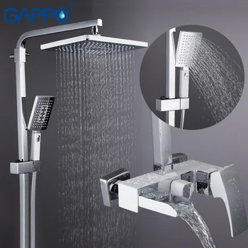 GAPPO dušo Sistemos, vonios, masažo dušai prie sienos tvirtinamas dušo galvutės, 