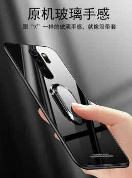Garbės 20S Atveju Huawei Honor 20 Grūdintas Stiklas, Magnetas Žiedo Laikiklio Stovas Telefoną Atveju Huawei Honor 20 Pro 20 S Nova 5T Dangtis