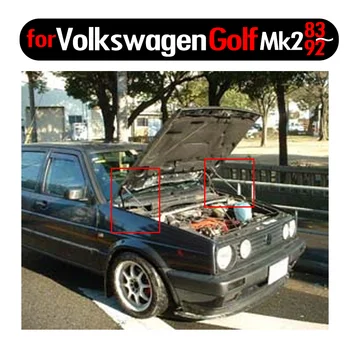 Gaubto Amortizatorius Volkswagen Golf Mk2 1983-1992 Dujų Spyruokle Liftas Paramos Priekinis variklio Dangtis, Keisti Dujų Spyruoklės amortizatorius
