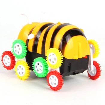Geležinkelių Bičių Pavarų Žaislas Baterija Plastiko Mielas Elektros Savivartis Modelio Automobilių Vaikams Dovanų Kalėdų Žaislas Kūdikiui ,