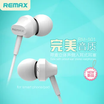 Geriausia Kaina, Pradinio sprogimo modeliai REMAX RM501 pusės ausies stiliaus su mic stereo muzikos bass ausines, iPhone xiaomi